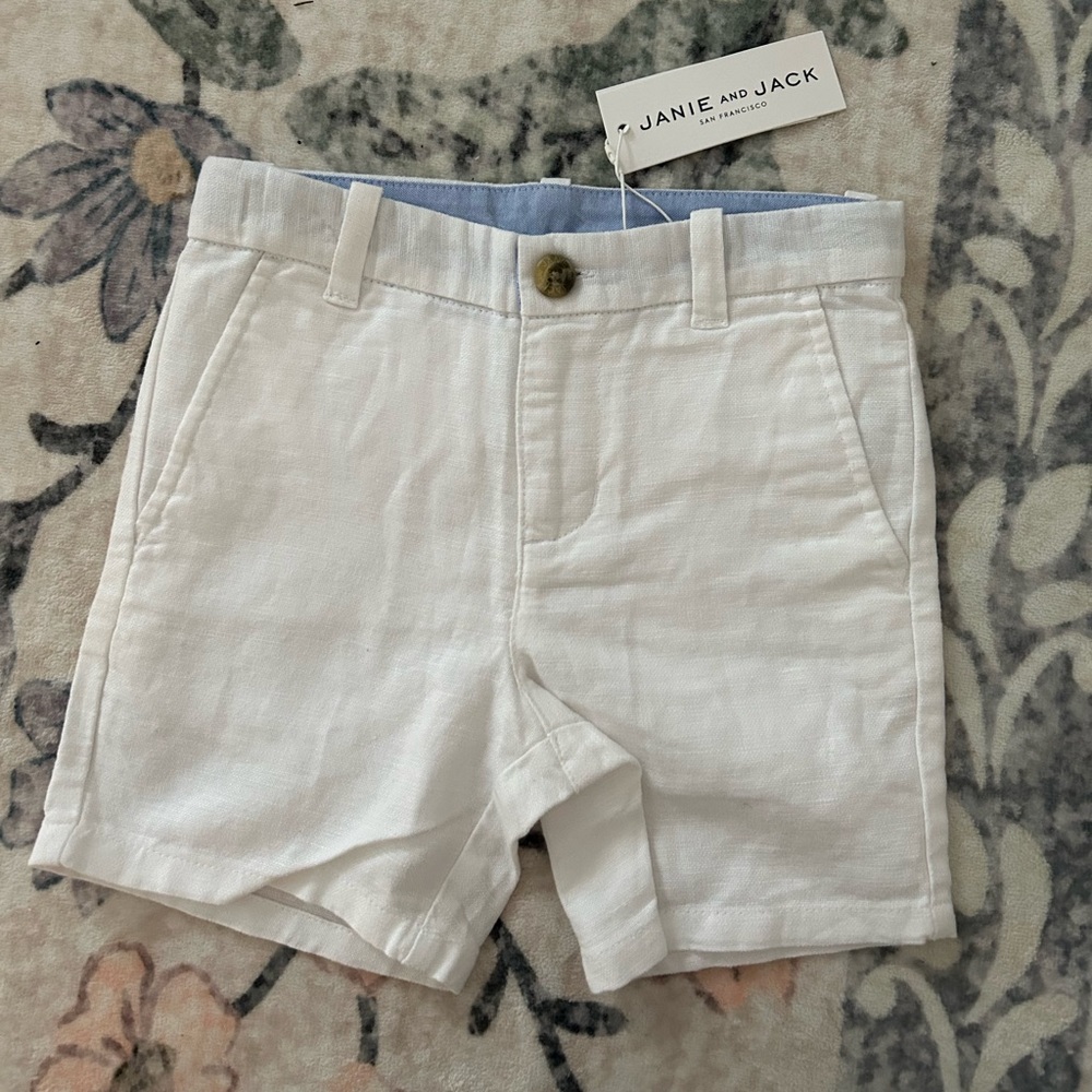 Janie and Jack Linen Shorts